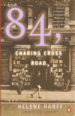 Book cover: 84, Charing Cross Road by Helene Hanff